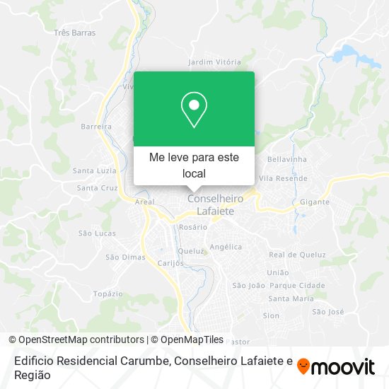 Edificio Residencial Carumbe mapa