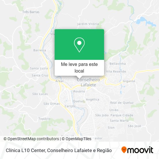 Clínica L10 Center mapa
