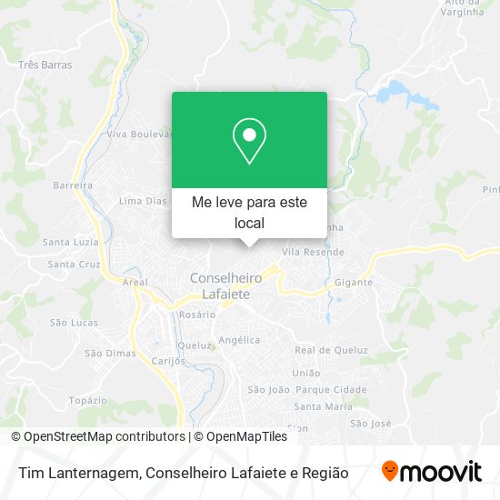 Tim Lanternagem mapa