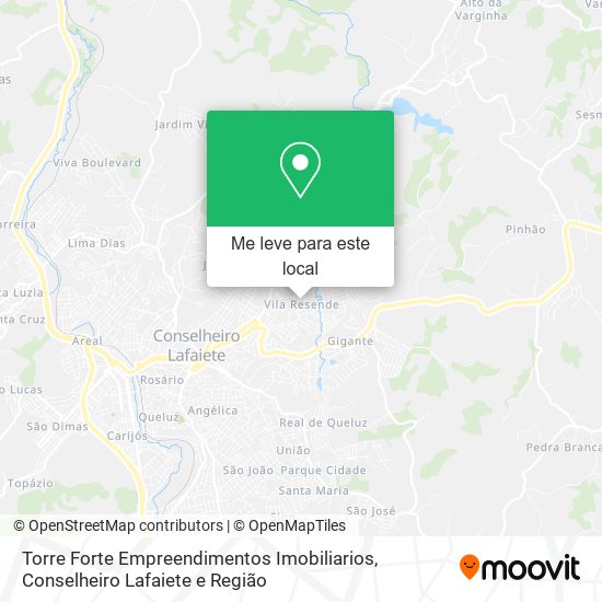 Torre Forte Empreendimentos Imobiliarios mapa