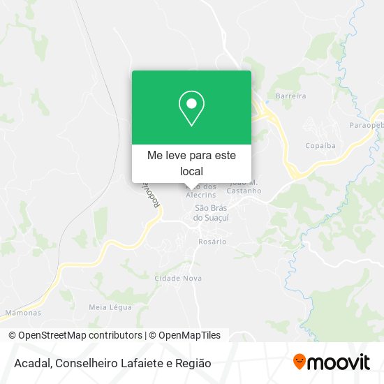 Acadal mapa
