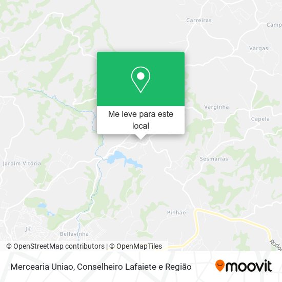 Mercearia Uniao mapa