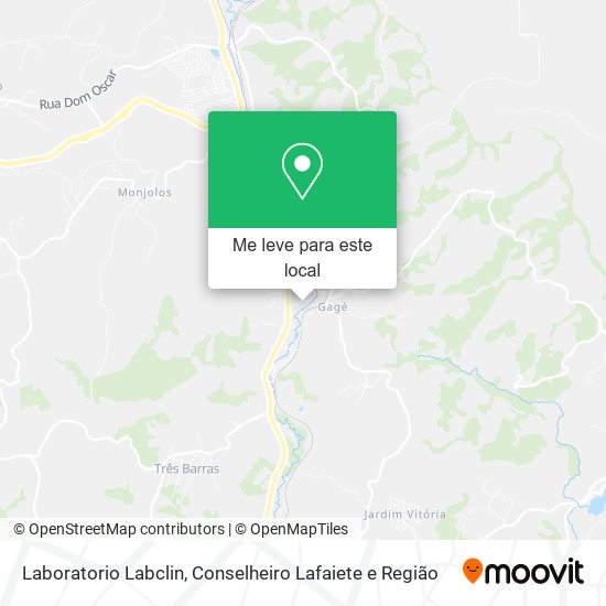 Laboratorio Labclin mapa
