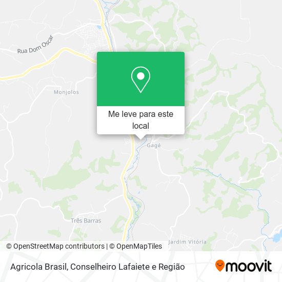 Agricola Brasil mapa