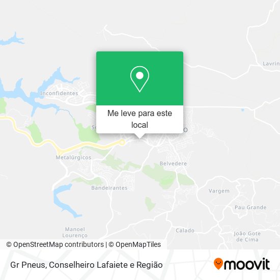 Gr Pneus mapa