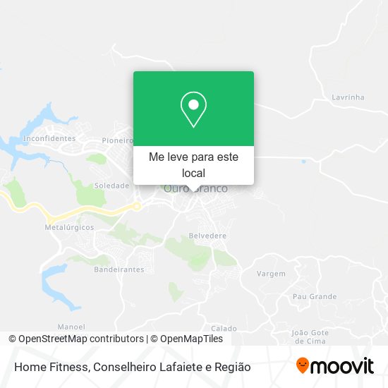 Home Fitness mapa