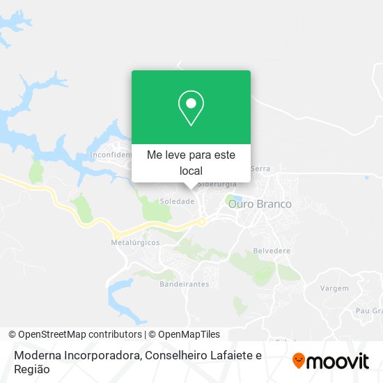 Moderna Incorporadora mapa