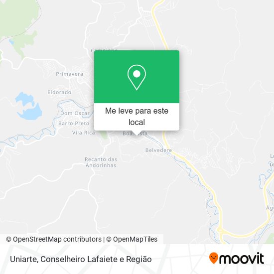 Uniarte mapa