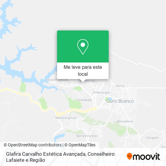 Glafira Carvalho Estética Avançada mapa