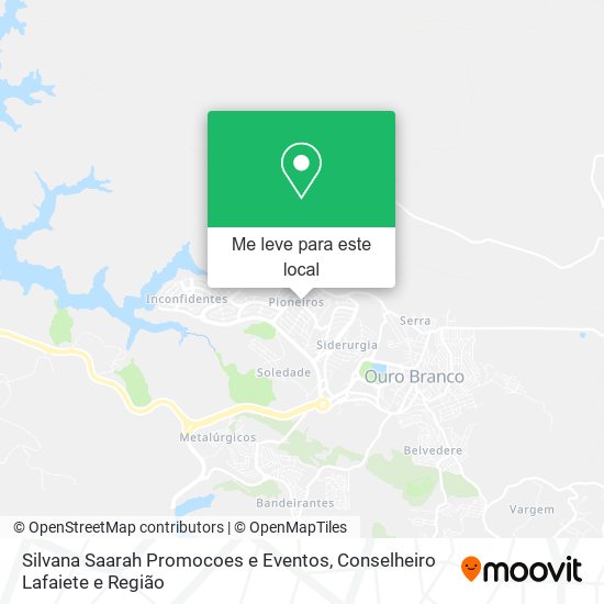 Silvana Saarah Promocoes e Eventos mapa