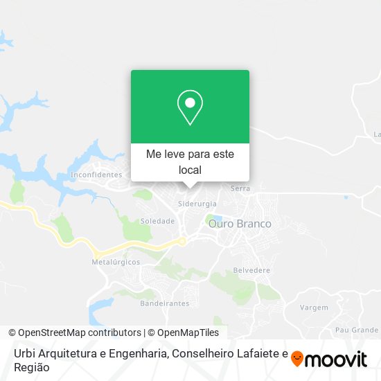 Urbi Arquitetura e Engenharia mapa