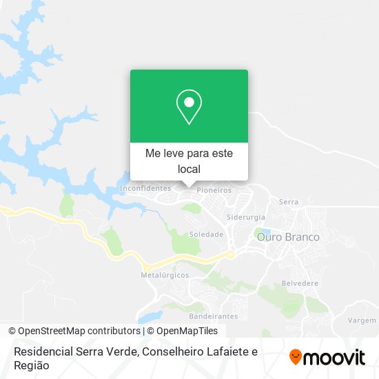 Residencial Serra Verde mapa