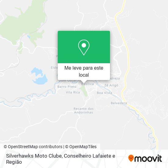Silverhawks Moto Clube mapa