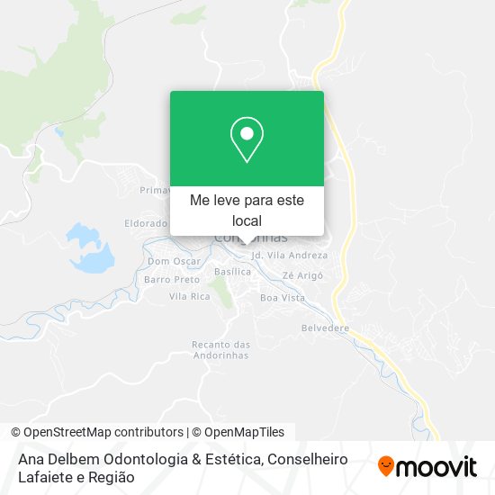 Ana Delbem Odontologia & Estética mapa