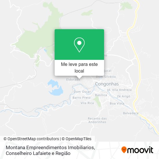 Montana Empreendimentos Imobiliarios mapa