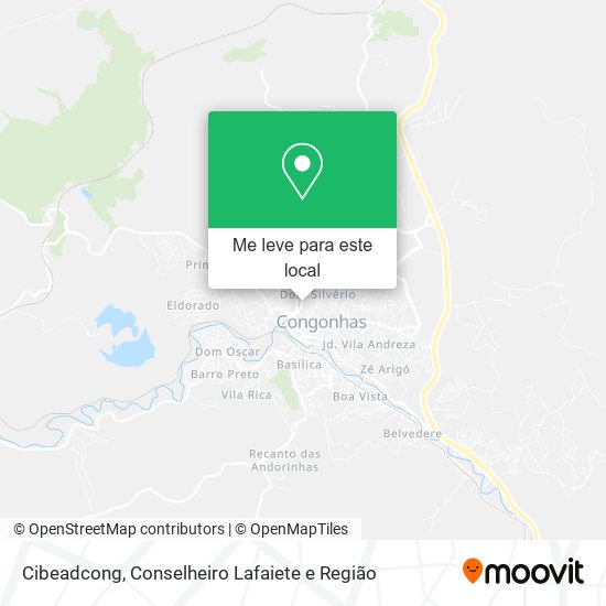 Cibeadcong mapa