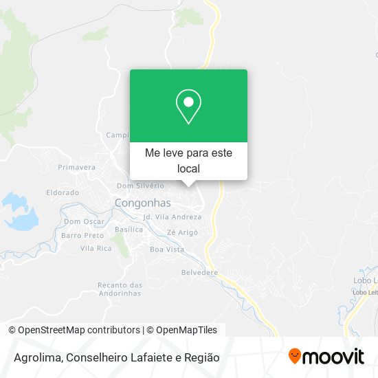 Agrolima mapa