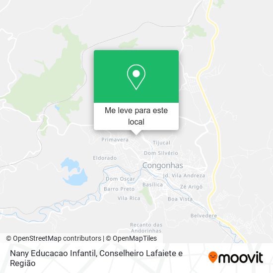 Nany Educacao Infantil mapa