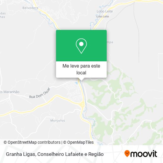 Granha Ligas mapa
