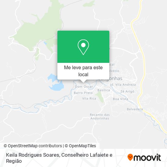 Keila Rodrigues Soares mapa