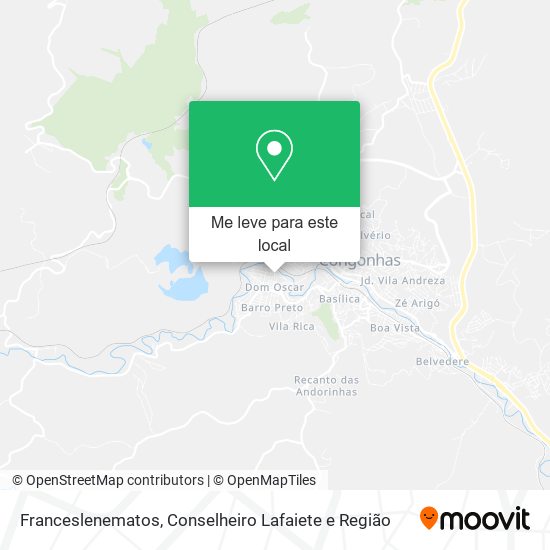 Franceslenematos mapa