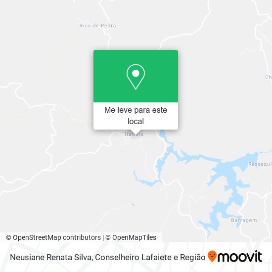 Neusiane Renata Silva mapa