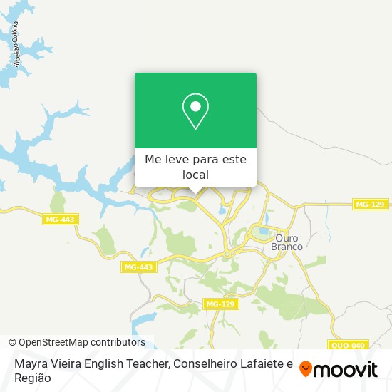 Mayra Vieira English Teacher mapa