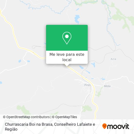 Churrascaria Boi na Brasa mapa