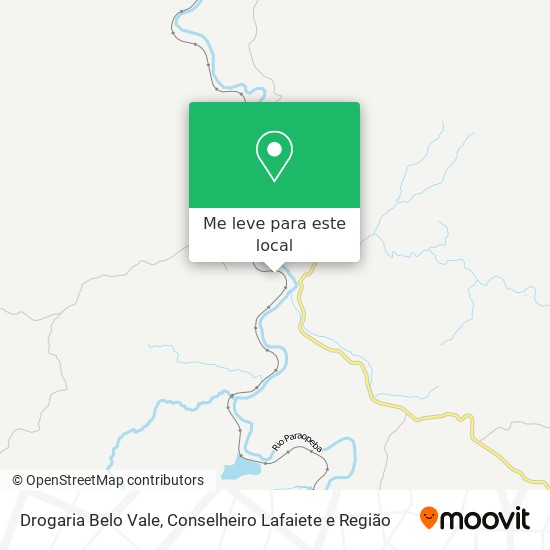 Drogaria Belo Vale mapa