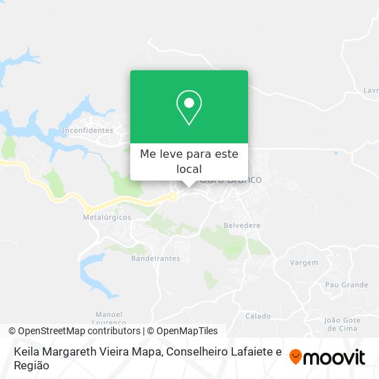 Keila Margareth Vieira Mapa mapa