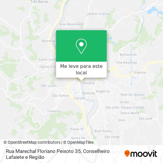 Rua Marechal Floriano Peixoto 35 mapa