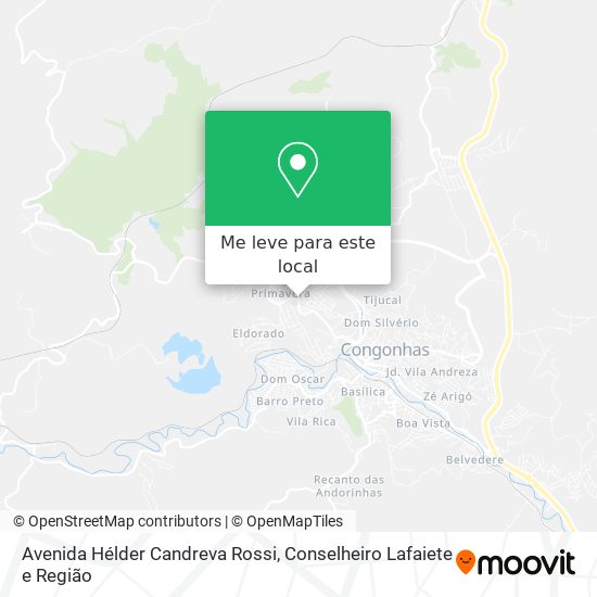 Avenida Hélder Candreva Rossi mapa