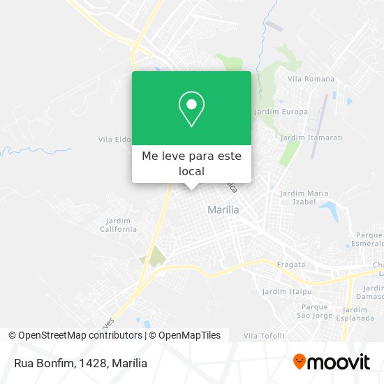 Rua Bonfim, 1428 mapa