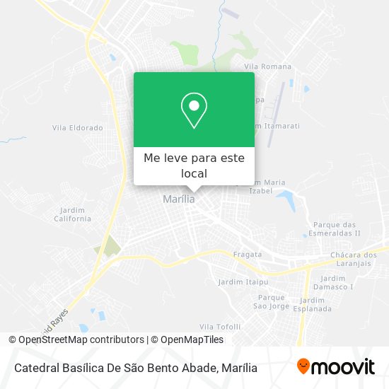 Catedral Basílica De São Bento Abade mapa