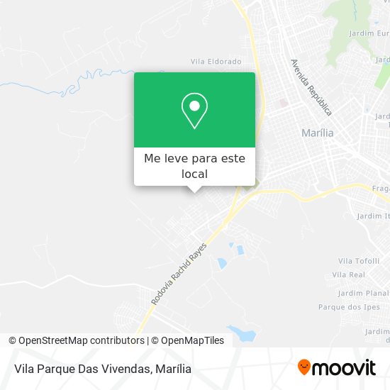 Vila Parque Das Vivendas mapa