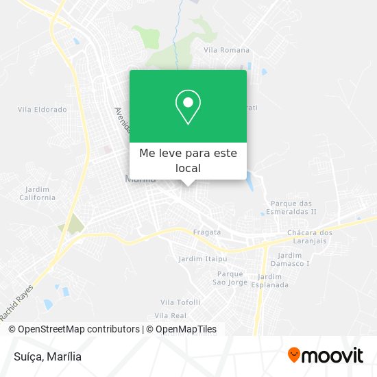 Suíça mapa