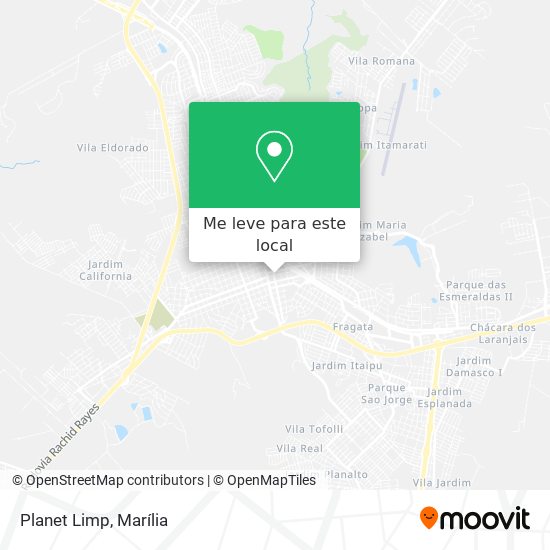 Planet Limp mapa