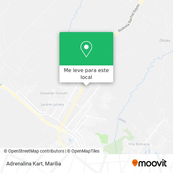 Adrenalina Kart mapa