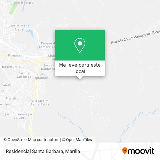 Residencial Santa Barbara mapa
