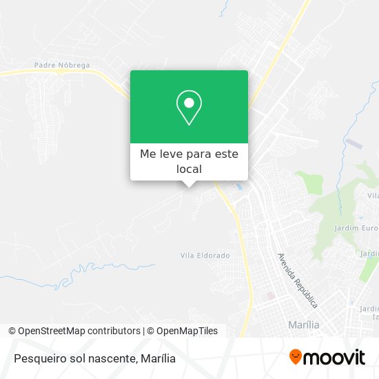 Pesqueiro sol nascente mapa