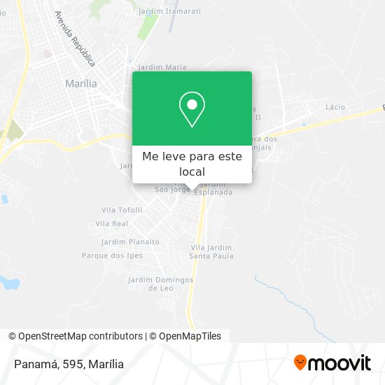 Panamá, 595 mapa