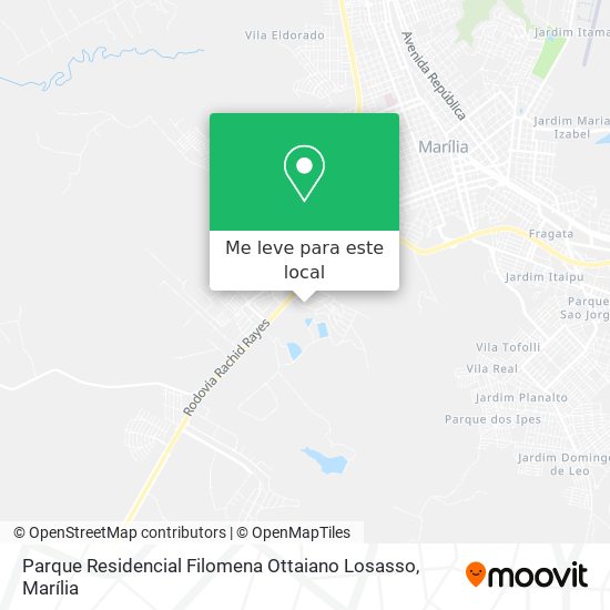 Parque Residencial Filomena Ottaiano Losasso mapa