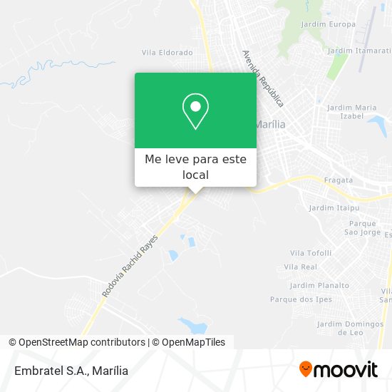 Embratel S.A. mapa