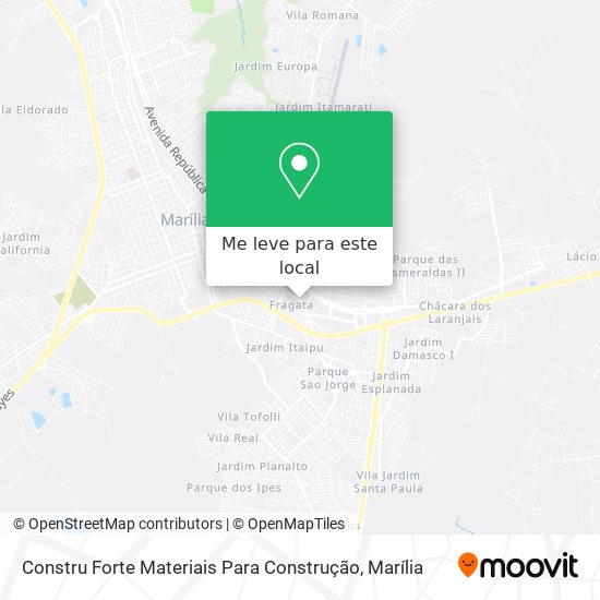 Constru Forte Materiais Para Construção mapa