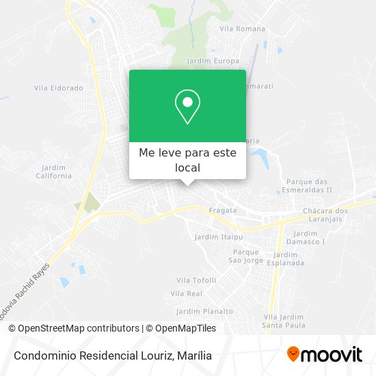 Condominio Residencial Louriz mapa