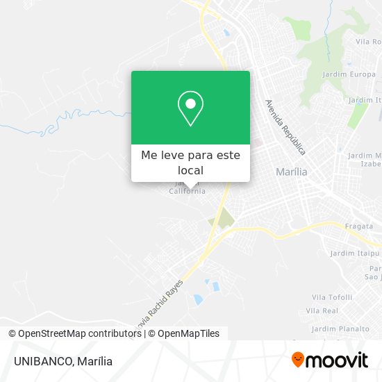 UNIBANCO mapa