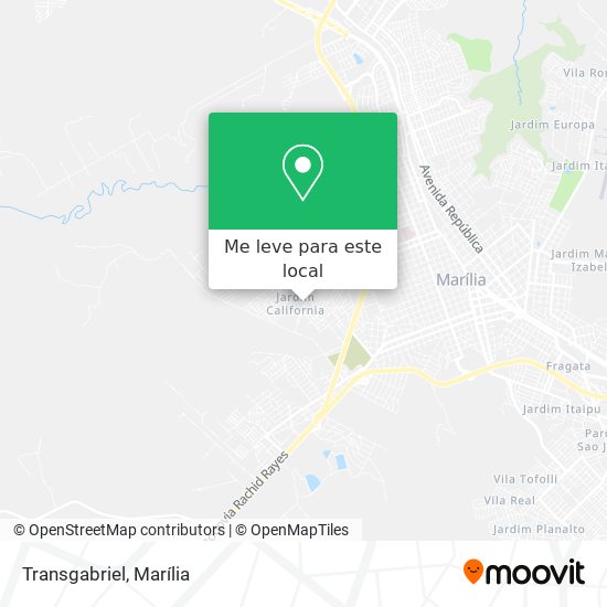 Transgabriel mapa