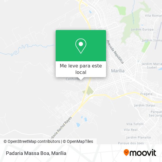 Padaria Massa Boa mapa