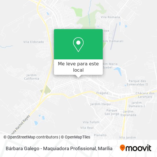 Bárbara Galego - Maquiadora Profissional mapa