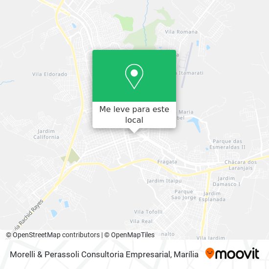 Morelli & Perassoli Consultoria Empresarial mapa